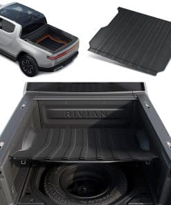 HANSSHOW Tapete para Cama de Tronco Rivian R1T, Accesorios