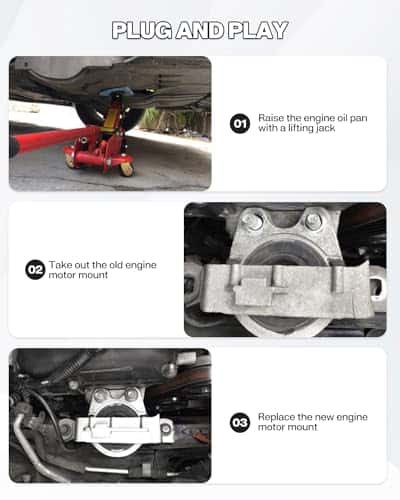 Cartist 4PCS A4203 Engine Motor Mount Compatible con Toyota - Imagen 8