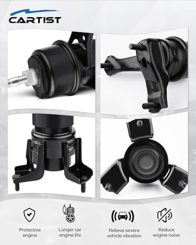 Cartist 4PCS A4203 Engine Motor Mount Compatible con Toyota - Imagen 4