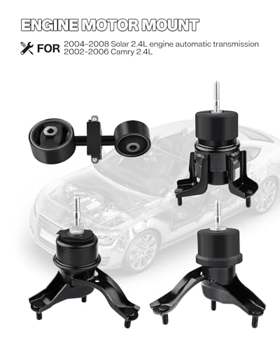 Cartist 4PCS A4203 Engine Motor Mount Compatible con Toyota - Imagen 3