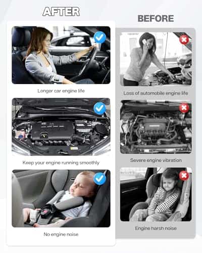 Cartist 4PCS A4203 Engine Motor Mount Compatible con Toyota - Imagen 7