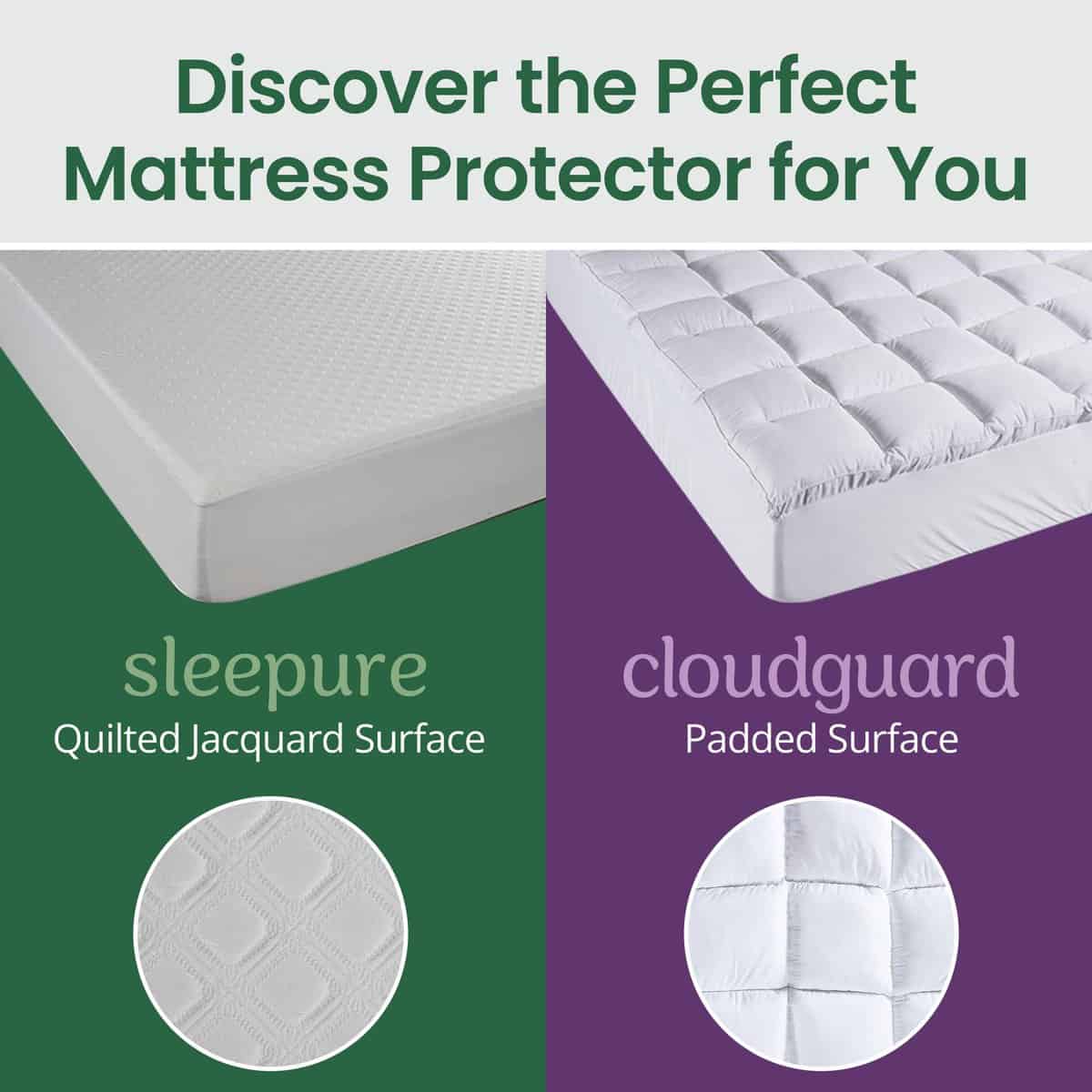 Protector de colchón 100% impermeable de tamaño completo - Imagen 5