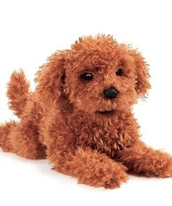 Títere de mano del Cachorro de Poodle de Juguete Folkmanis