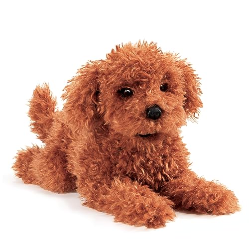 Títere de mano del Cachorro de Poodle de Juguete Folkmanis