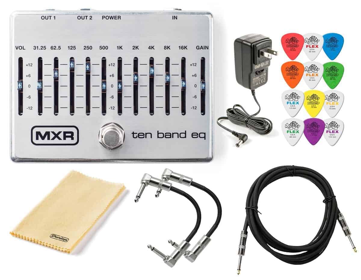 MXR M108S Ten Band EQ Pedal de Efectos con Doble Salida