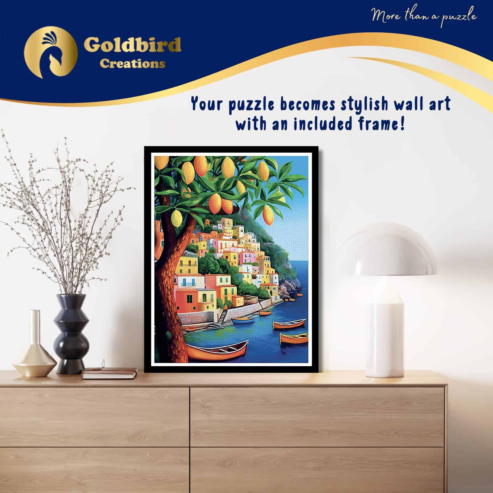 Rompecabezas magnéticos con marco para adultos - - Imagen 5