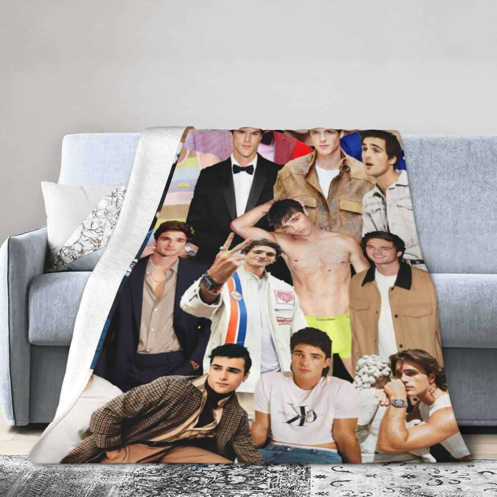 Manta Jacob Elordi Suave y Cómoda de Lana Fleece para Sofá - Imagen 6