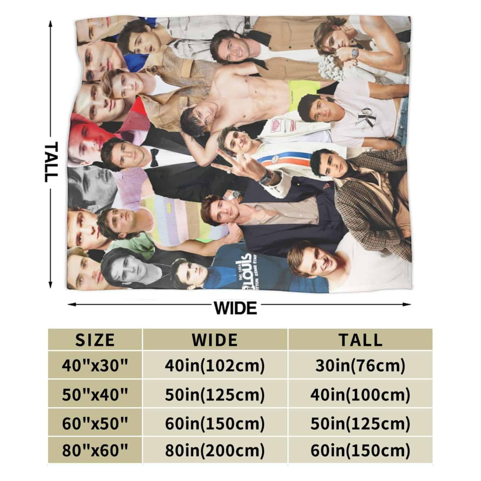 Manta Jacob Elordi Suave y Cómoda de Lana Fleece para Sofá - Imagen 9