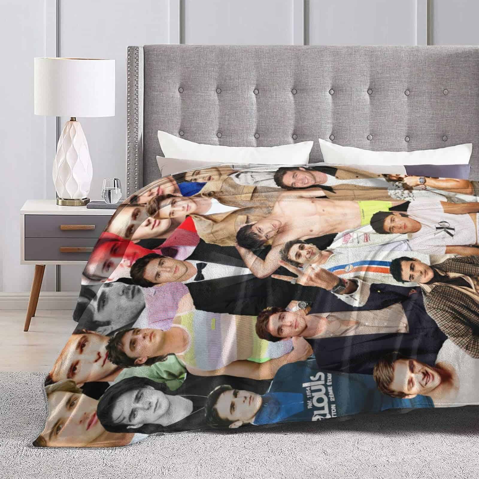 Manta Jacob Elordi Suave y Cómoda de Lana Fleece para Sofá - Imagen 8