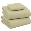 Juego de sábanas RUVANTI 100% algodón para cama -Verde salvi