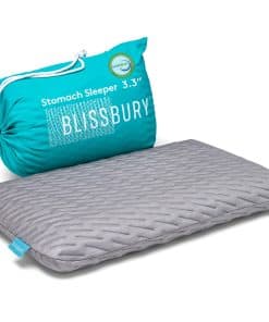 Almohada para Dormir en el Estómago BLISSBURY - -Gris