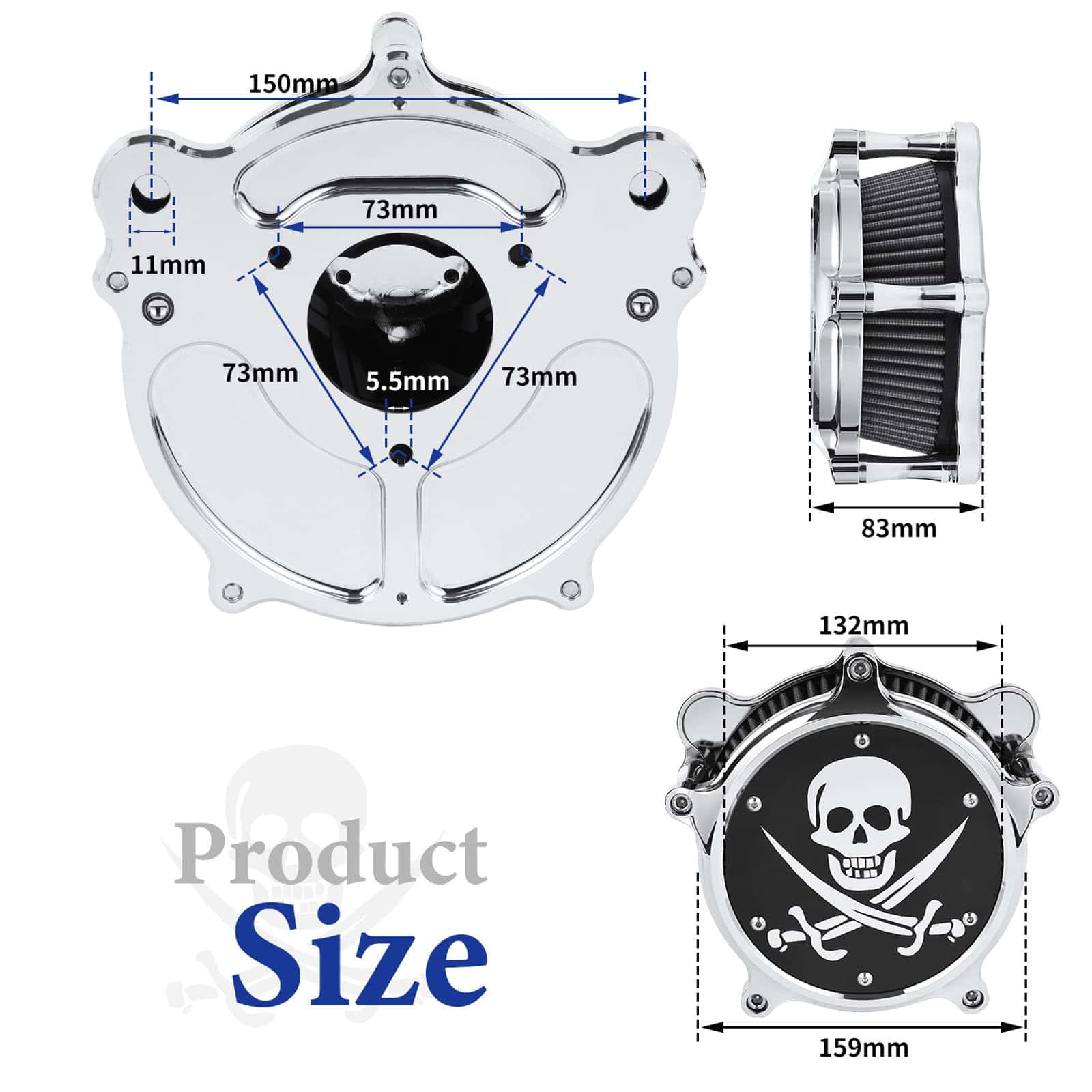 Citanigo Sistema de filtro de aire y admisión del filtro de - Imagen 8