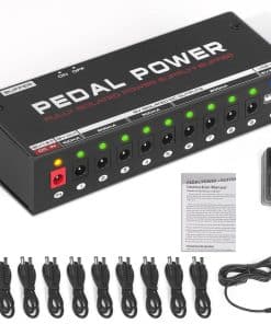 Fuente de Alimentación para Pedales de Guitarra AKLOT,