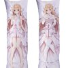Funda de cojín de Sword Art Online Yuuki Asuna de tela de