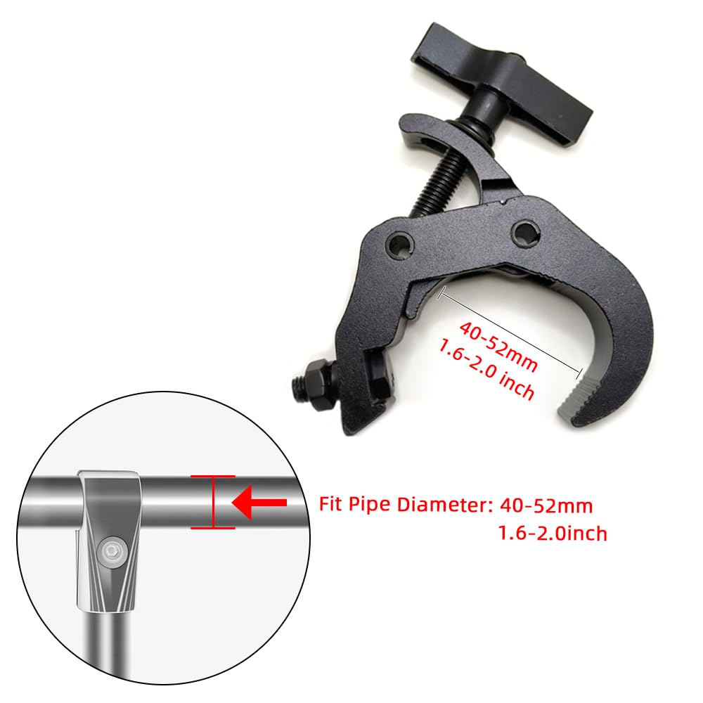 4 Pack de Ganchos de Abrazadera para Iluminación de - Imagen 3