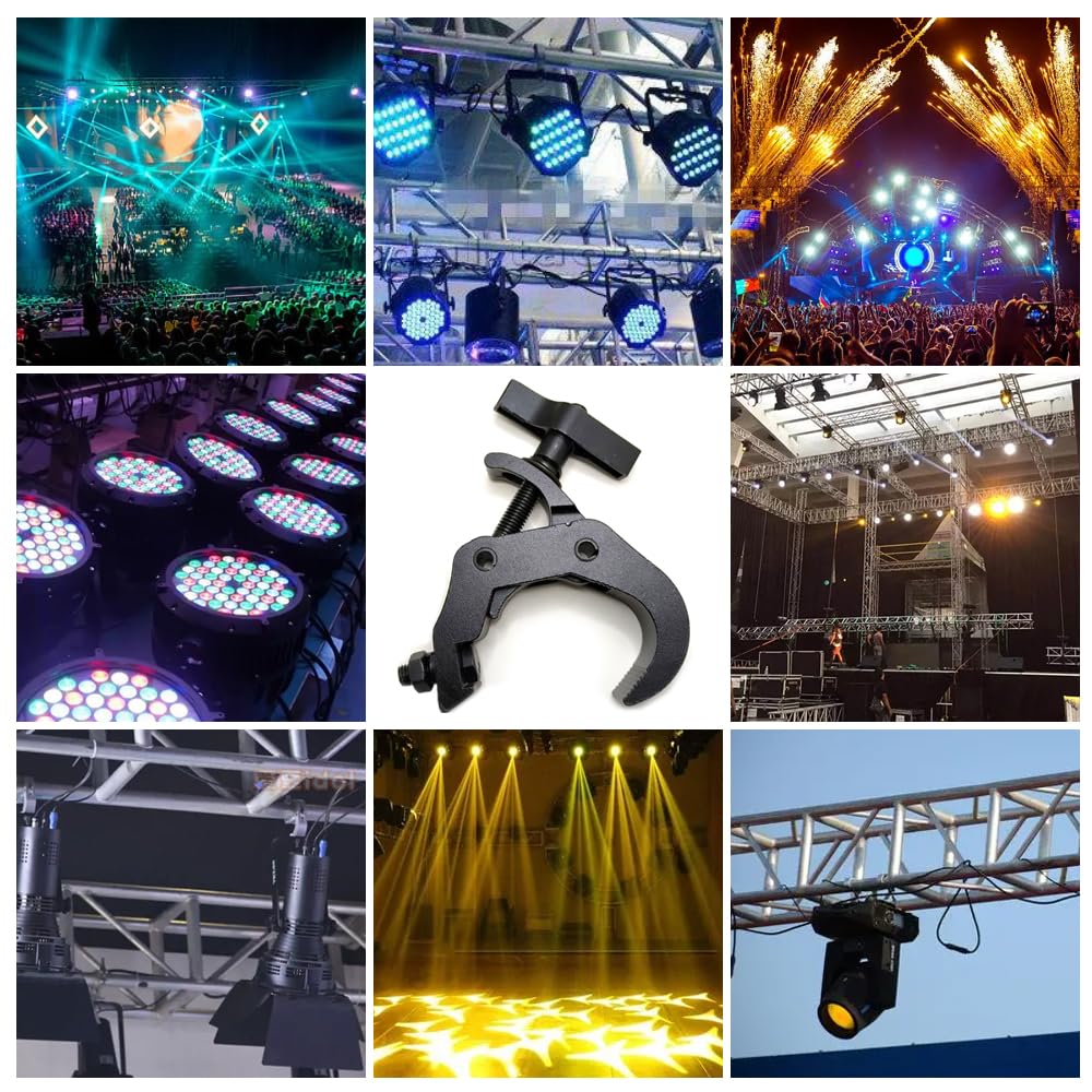 4 Pack de Ganchos de Abrazadera para Iluminación de - Imagen 7