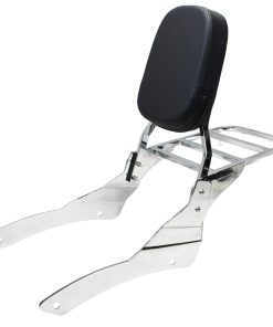 YHMOTO Respaldo Sissy Bar con Parrilla para Equipaje para