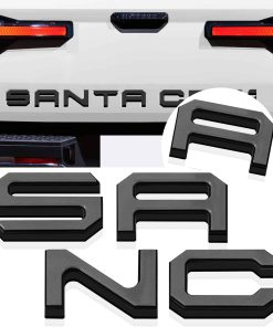 Letras de inserción para portón trasero Compatible con