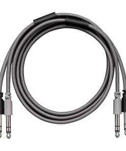 Cable de Instrumento Balanceado Dual 1/4" Elektron - 10 pies