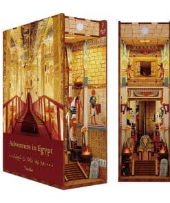 Kit de Libro Nook DIY para Adultos, Rompecabezas de Madera