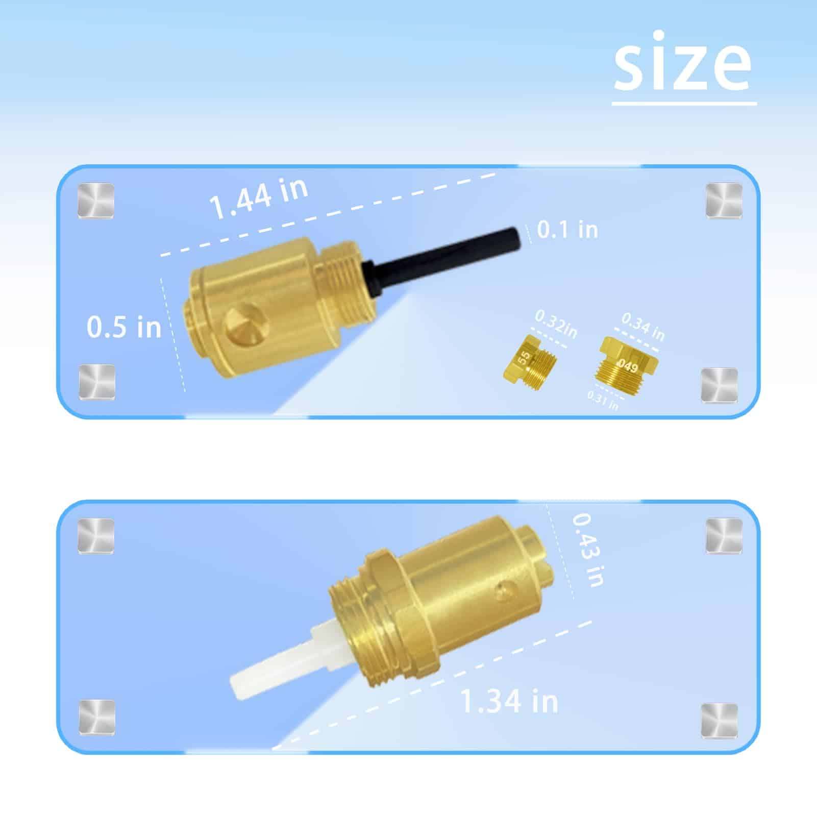 Kit de conversión de gas líquido propano para secadora - Imagen 5
