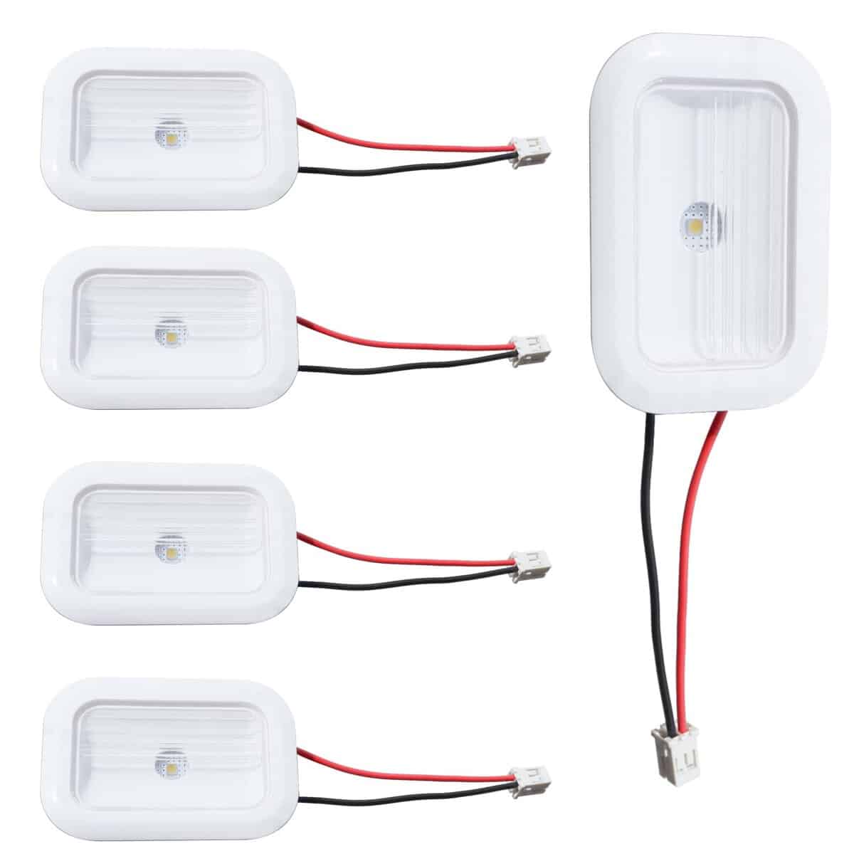 5-Pcs SURPOUF W10843353 W10695459 Conjunto de Módulo de Luz