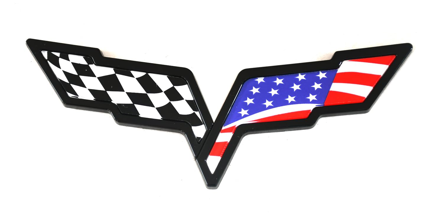 2 Pcs Front Hood & Rear Fascia Emblemas de Cruce de - Imagen 3