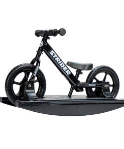 Bicicleta Strider 12 Sport (Negro) + Base de Balancín -