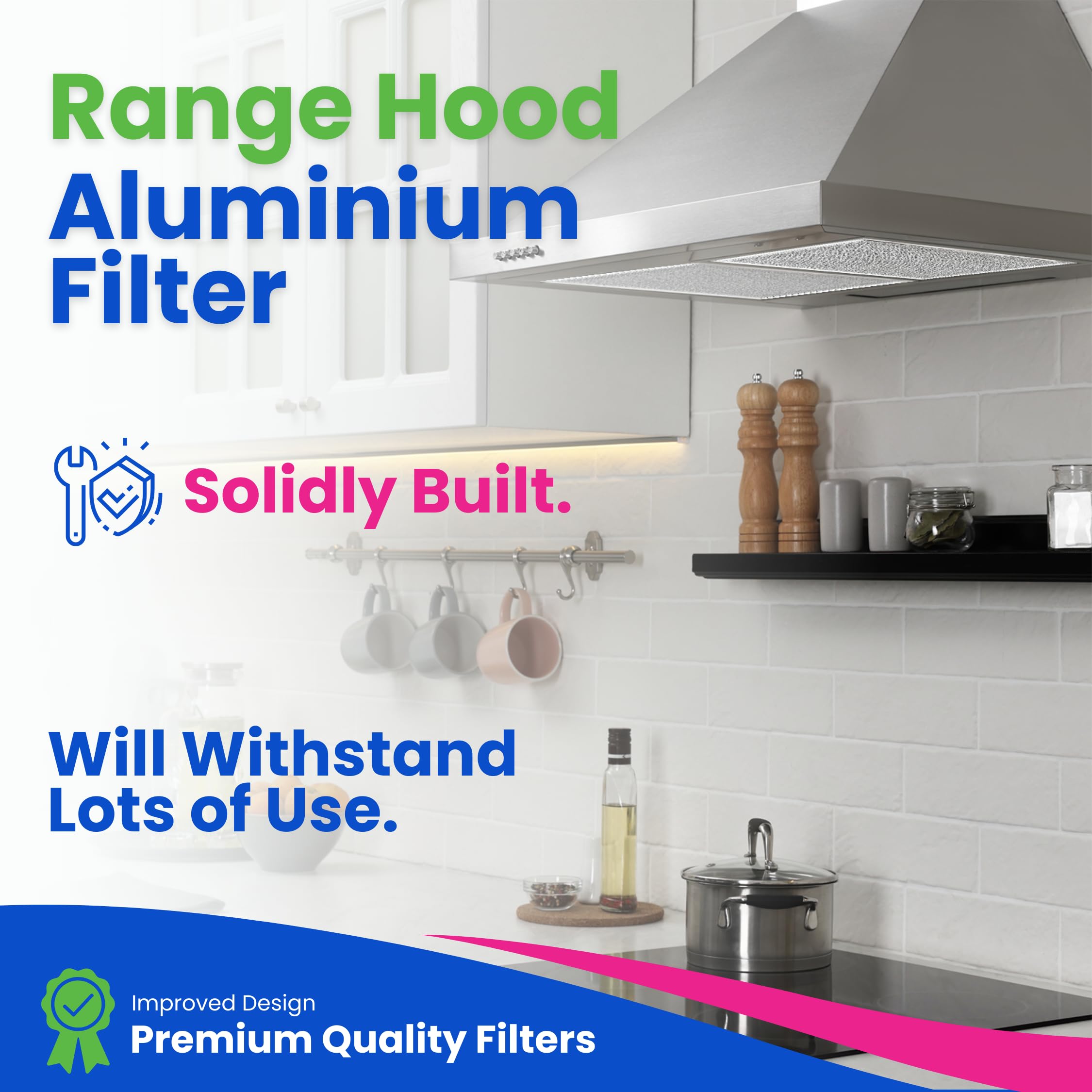 Filtro de campana de cocina de repuesto para Broan BP29 - Imagen 3