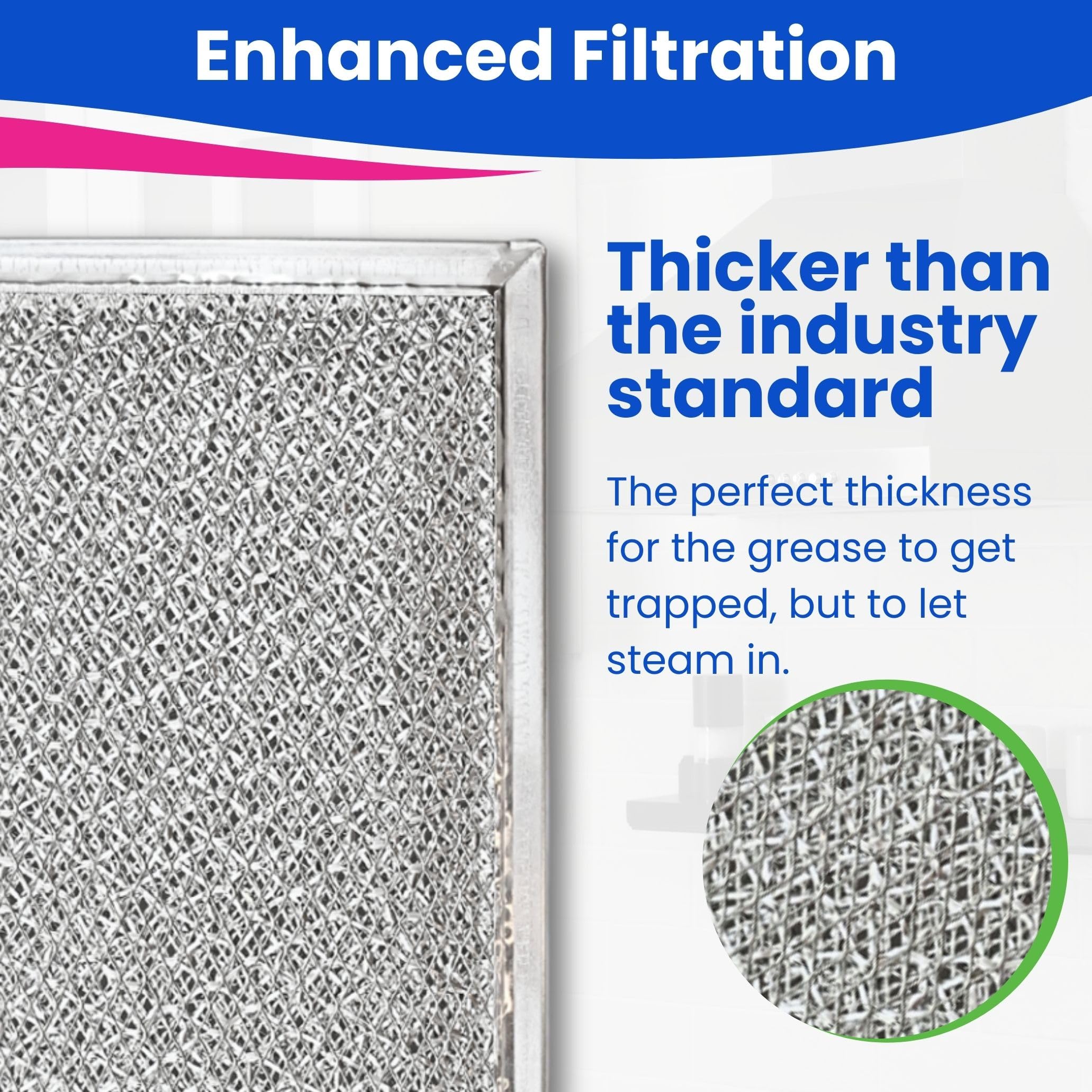 Filtro de campana de cocina de repuesto para Broan BP29 - Imagen 5