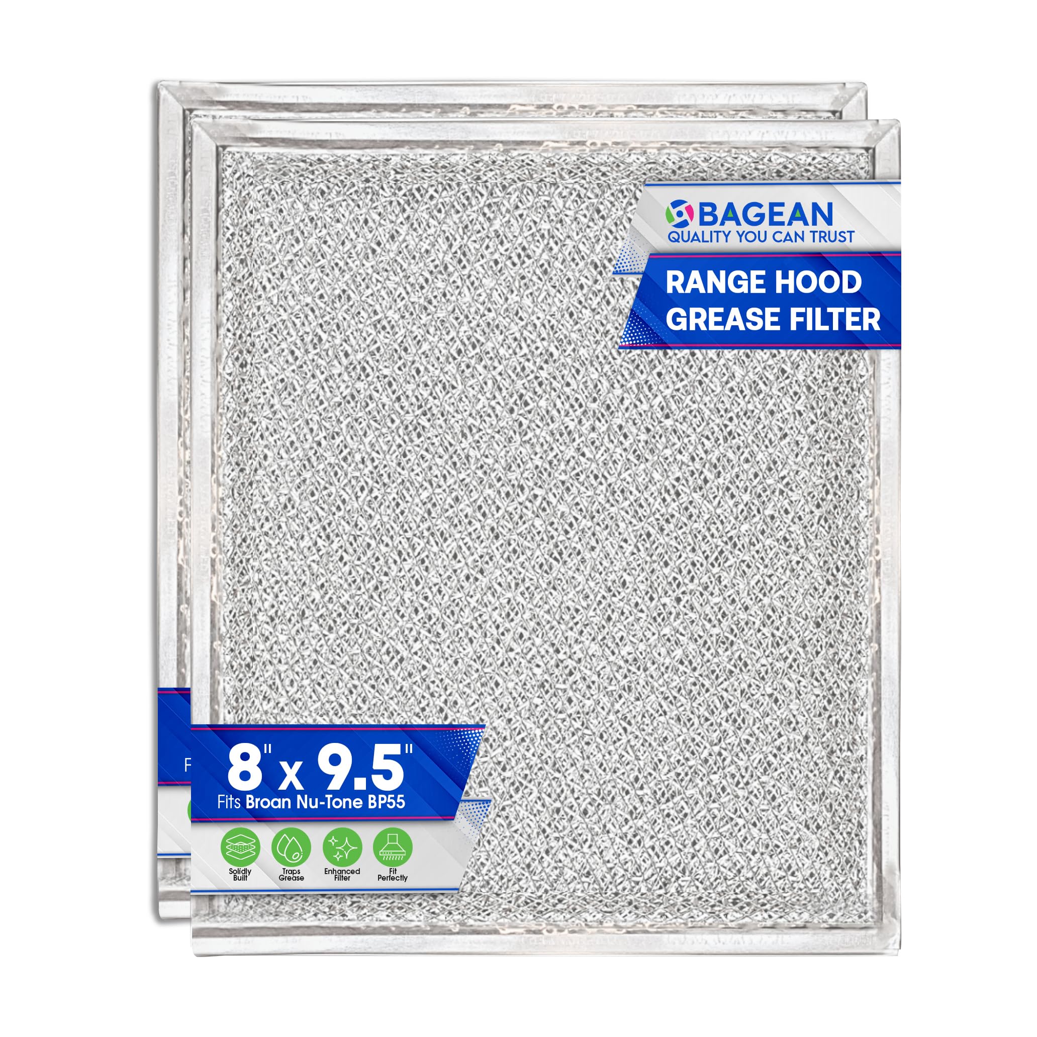 Filtro de Campana Extractora de Repuesto para Braun Nu-Tone