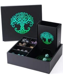 Bandeja de dados y torre de dados Soar -Árbol de la Vida Ver