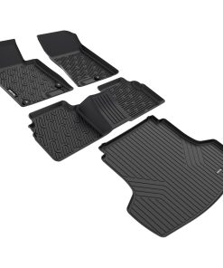 AIPOIL Tapetes para Pisos y Forro de Carga -Negro