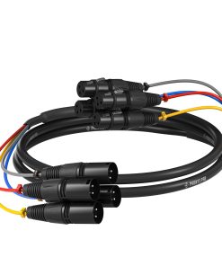 Cable Serpiente XLR Phenyx Pro de 6 pies, Cable de Empalme