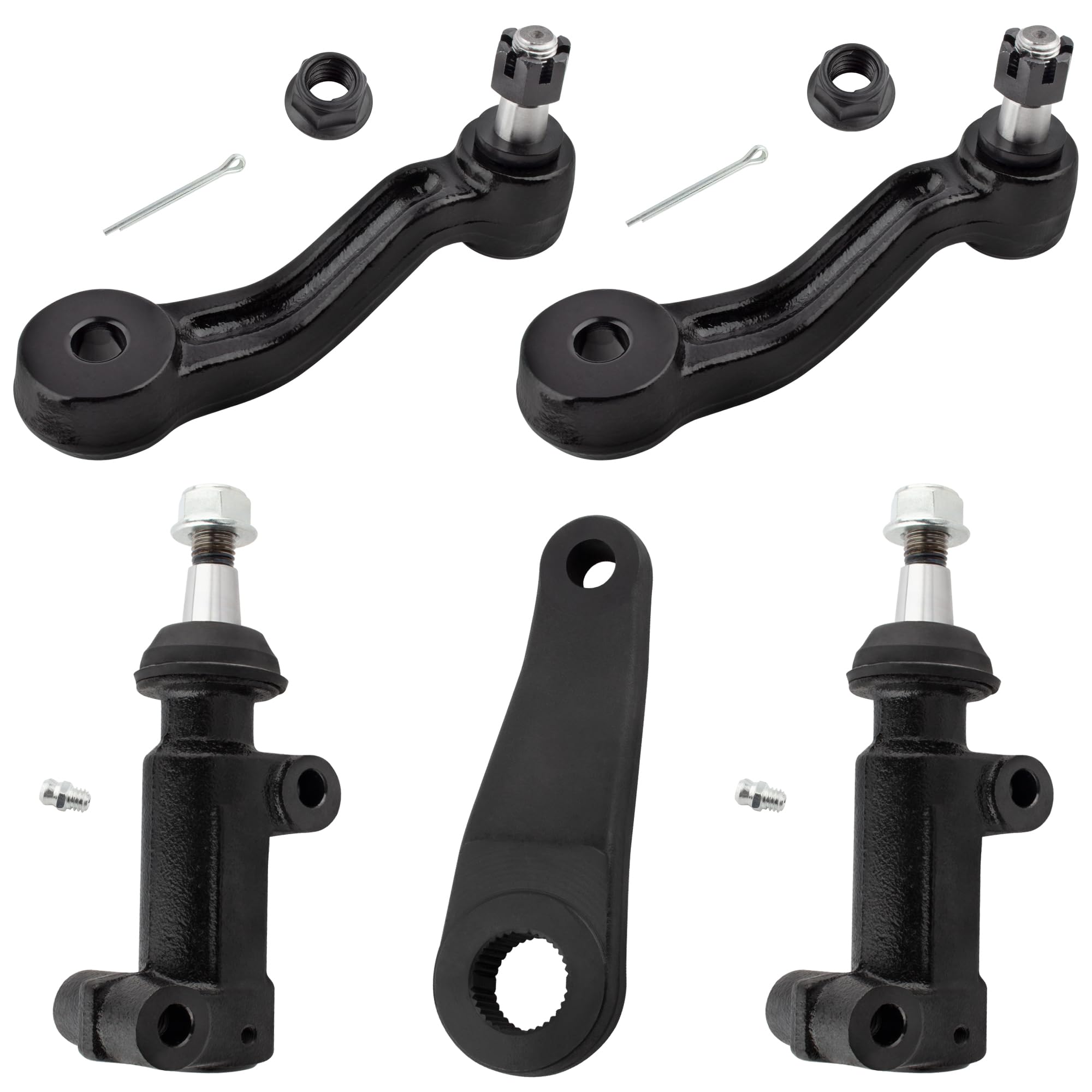 YMAUGP 5pc Dirección Pitman & Idler Arms con Conjuntos de