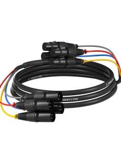 Cable Serpiente XLR Phenyx Pro de 10 pies, Cable de Empalme