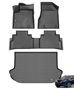 Set de tapetes para piso y forro de maletero ANBINGO para