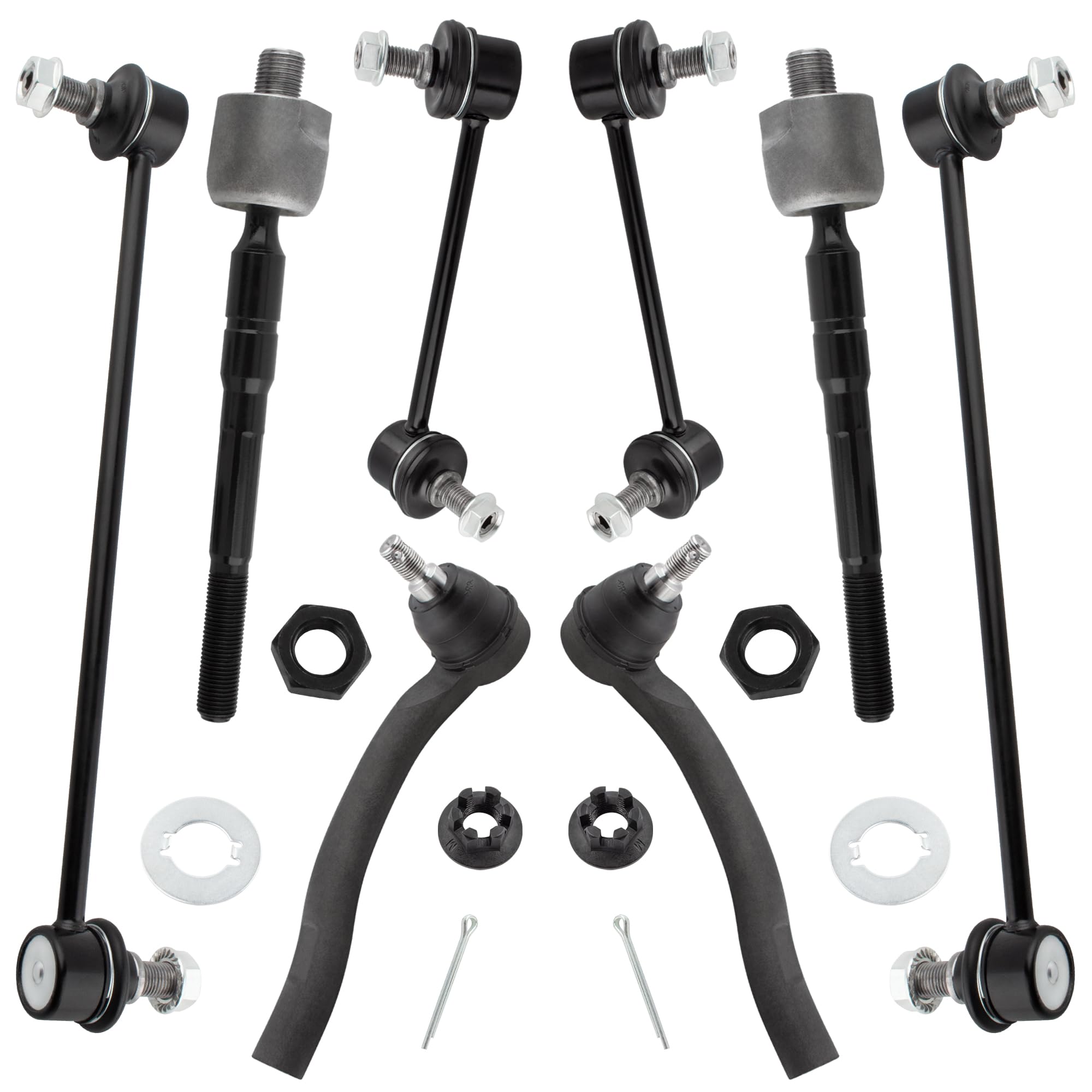 Conjunto de 8 Enlaces de Barra Estabilizadora Delantera y