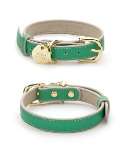 Collar para Perros de Cuero Vegano NINA WOOF Rio - Collar