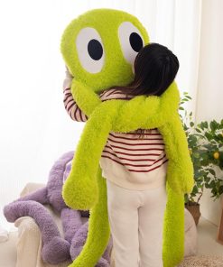 Pulpo de Piernas Largas Xshelley, Gran Peluche de Pulpo,