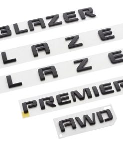 Paquete 5Pc de Emblemas 3D para Blazer Premier AWD