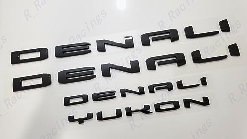 Conjunto de 4 Emblemas Denali Yukon para Puerta de - Imagen 6