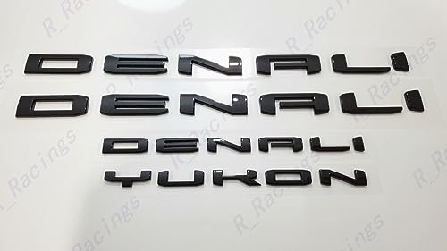 Conjunto de 4 Emblemas Denali Yukon para Puerta de - Imagen 5