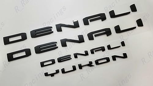 Conjunto de 4 Emblemas Denali Yukon para Puerta de - Imagen 4