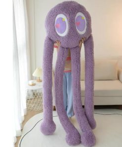 Pulpo de Peluche de Piernas Largas Xshelley, Juguete de