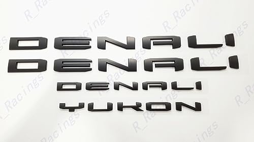 Juego de 4 Emblemas Denali Yukon para Puerta Trasera y - Imagen 6