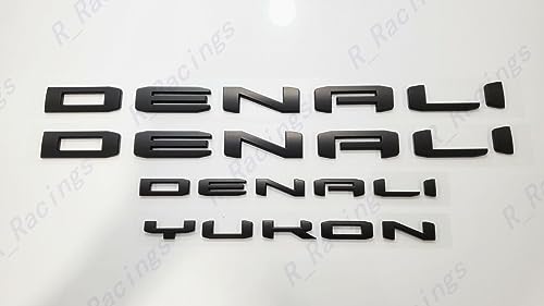 Juego de 4 Emblemas Denali Yukon para Puerta Trasera y - Imagen 5