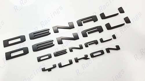 Juego de 4 Emblemas Denali Yukon para Puerta Trasera y - Imagen 3