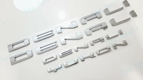 Juego de 4 Emblemas Denali Yukon para Guardabarros Puerta - Imagen 7