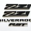Kit de 4 piezas Silverado RST Z71 Insignia Placa Emblema